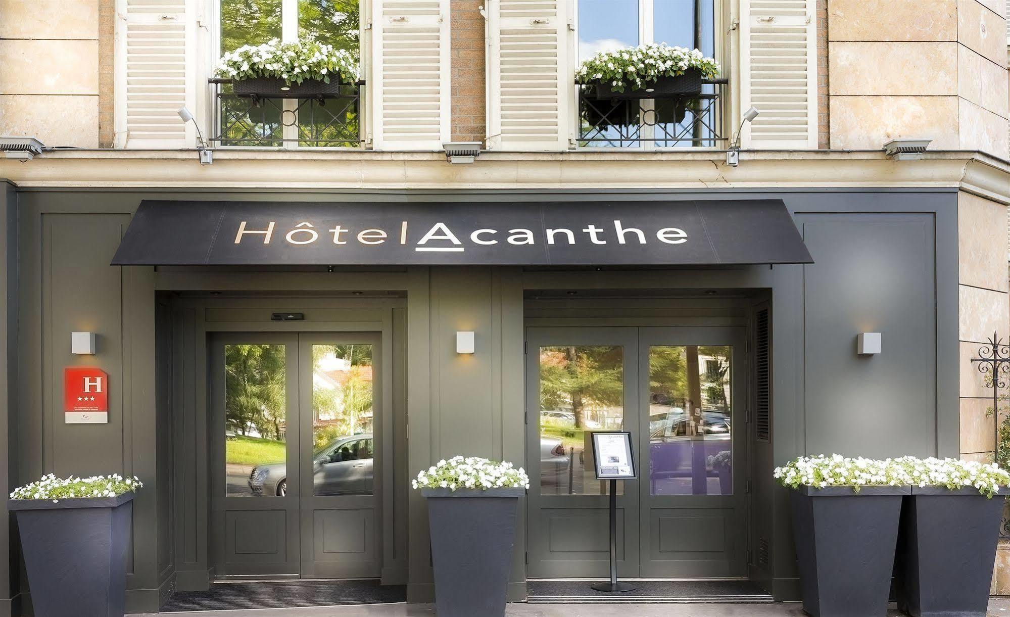 Hotel Acanthe - Boulogne Billancourt Экстерьер фото